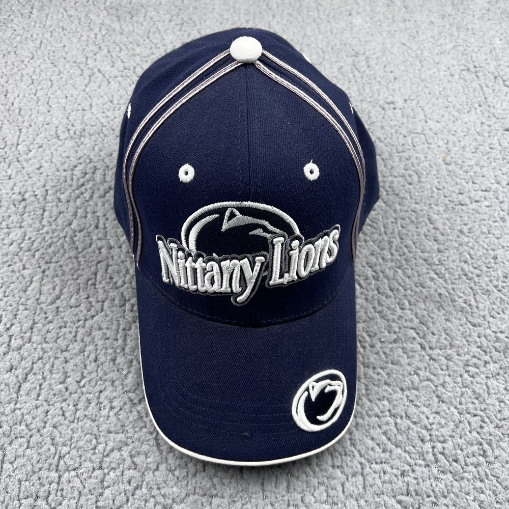 Penn State Nittany Lions Hat Mens One Size Blue PSU Top of‎ the World Stretch